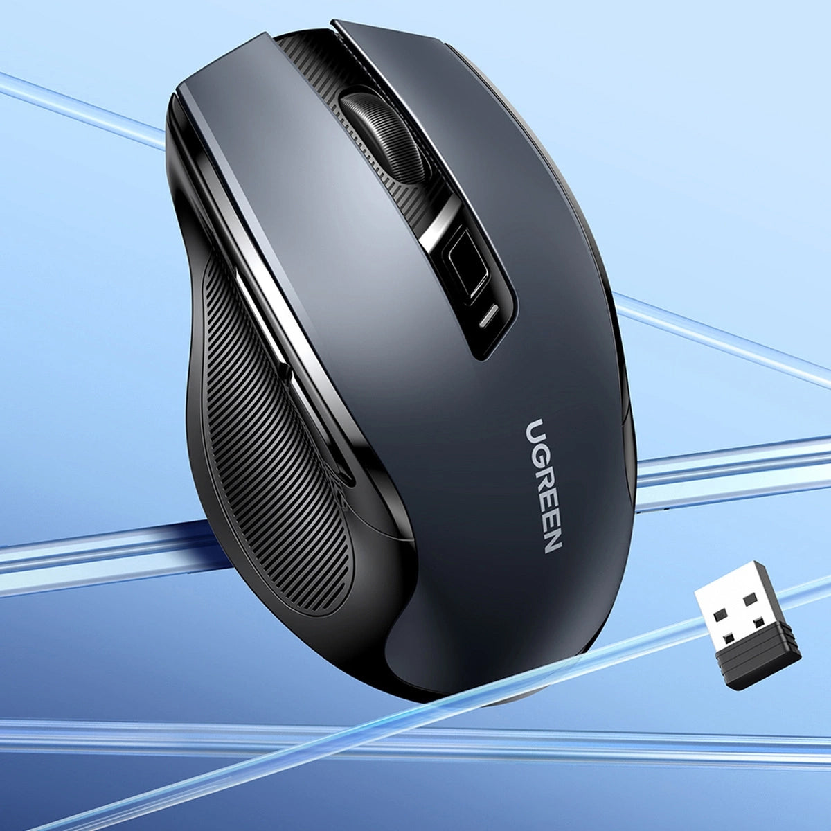 UGREEN MU006 Wireless Mouse, 4000DPI, Black