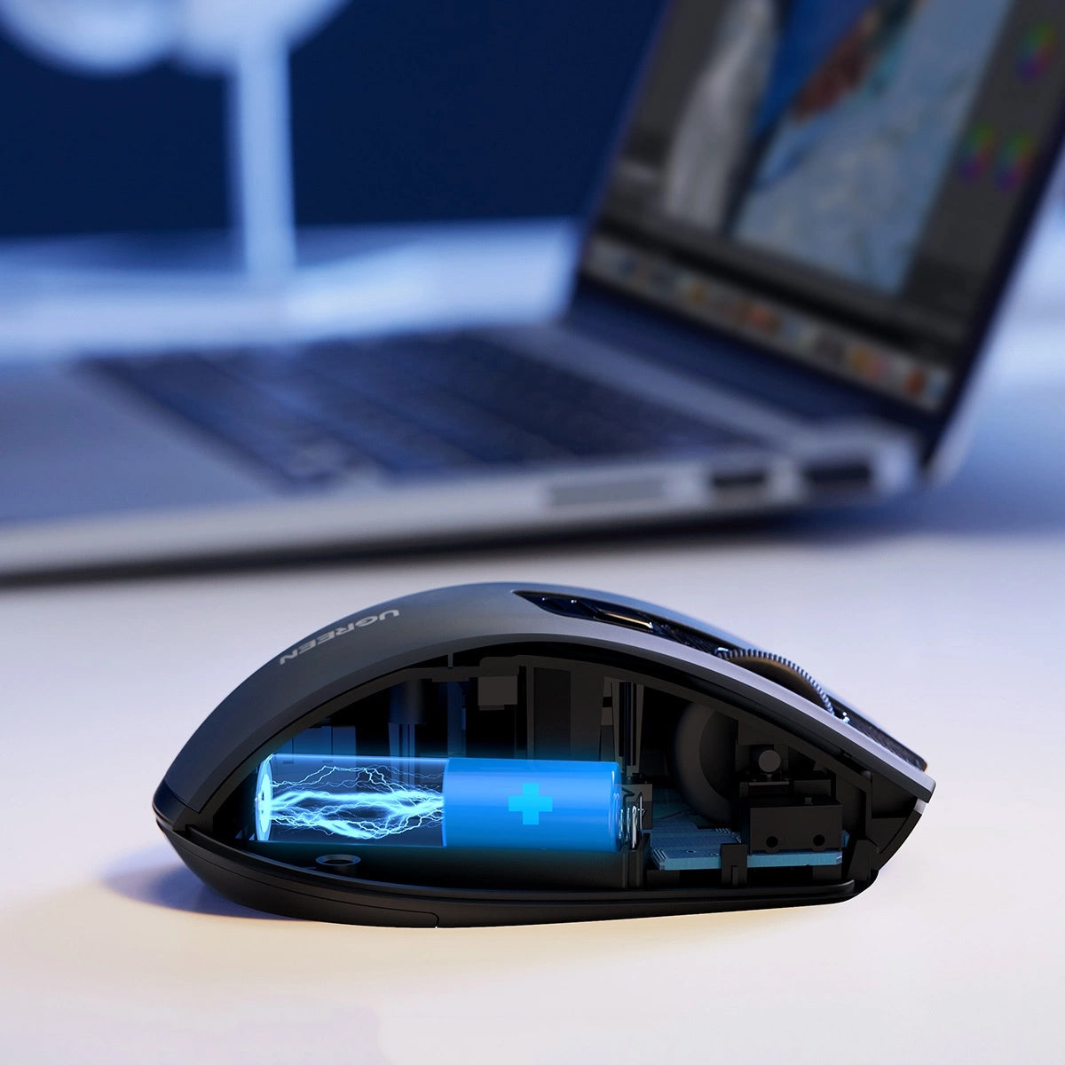 UGREEN MU006 Wireless Mouse, 4000DPI, Black