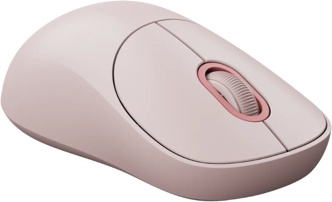 Xiaomi 3 Wireless Mouse, 1200DPI, BT / Wi-Fi, Pink BHR8911GL