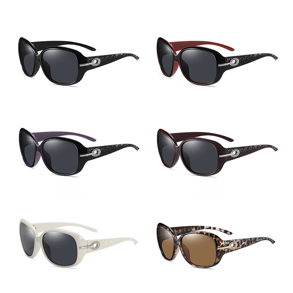 Women's Techsuit 2012 Sunglasses, Polarized, UV Protection, Black Gray