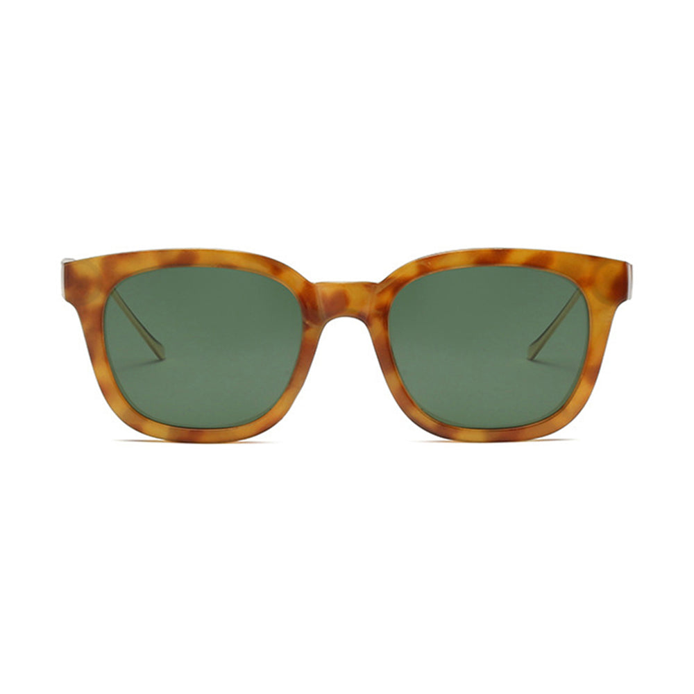 Techsuit 2050 Women's Sunglasses, Polarized, UV Protection, Brown Green