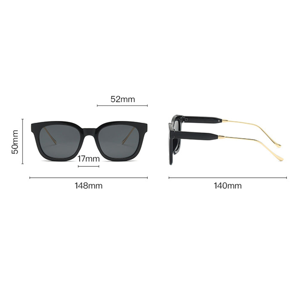 Techsuit 2050 Women's Sunglasses, Polarized, UV Protection, Brown Green