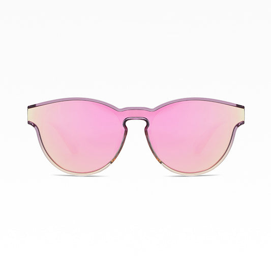 Unisex Techsuit TR7545 Sunglasses, Polarized, UV Protection, Purple Yellow Pink