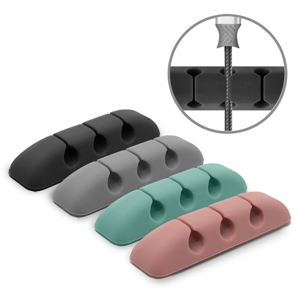 Ringke Cable Organizer, Set of 4 Pieces, Various Colors