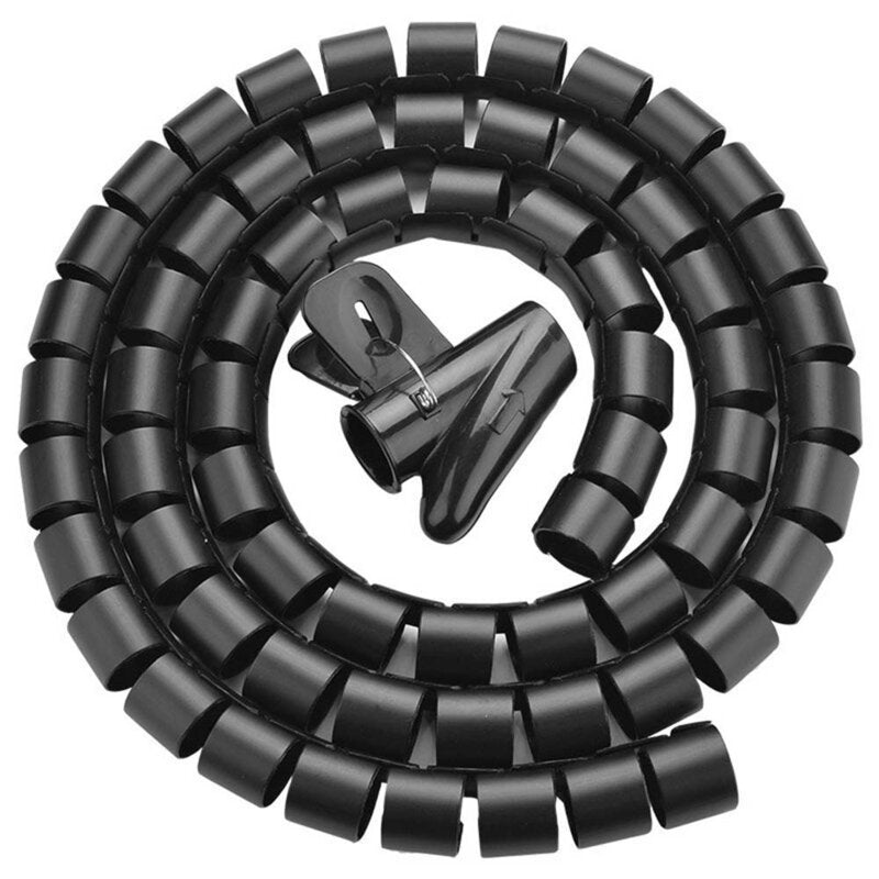 UGREEN LP121 Cable Organizer, 25mm, 3m, Black
