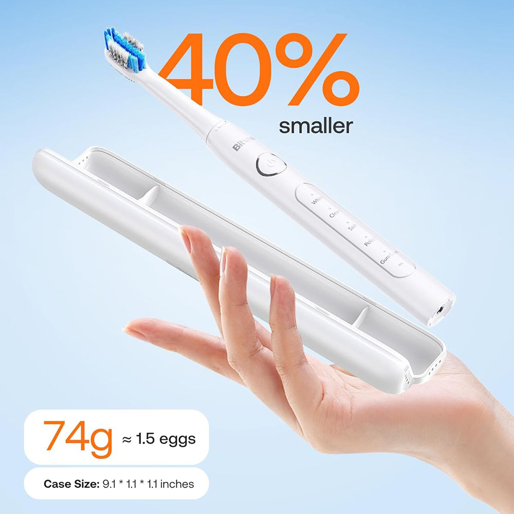 Bitvae D2 Electric Toothbrush, White