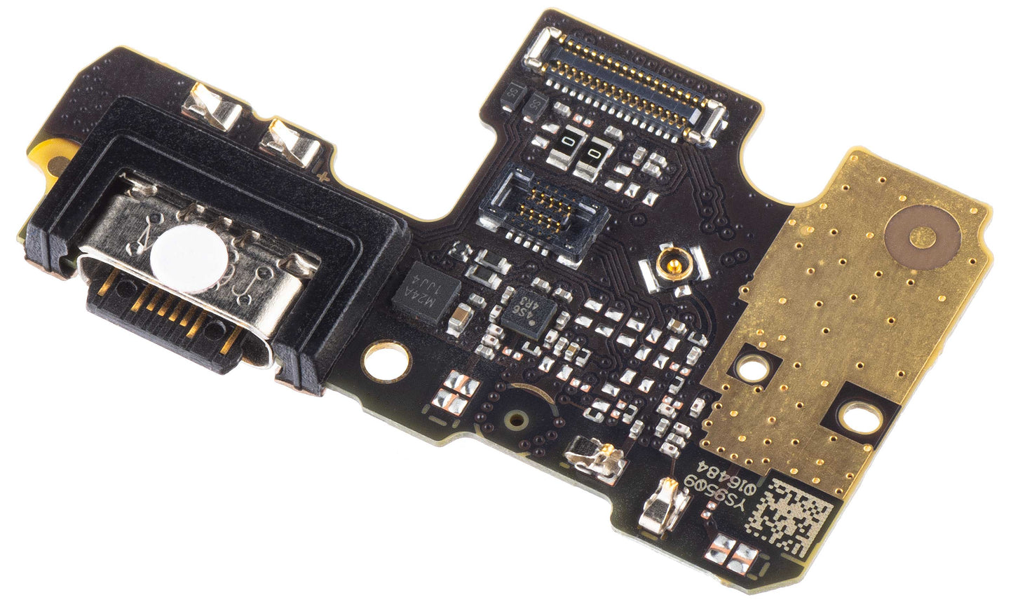 Plate with Charging Connector - Xiaomi Mi A3 Microphone, Service Pack 5600020F9S00