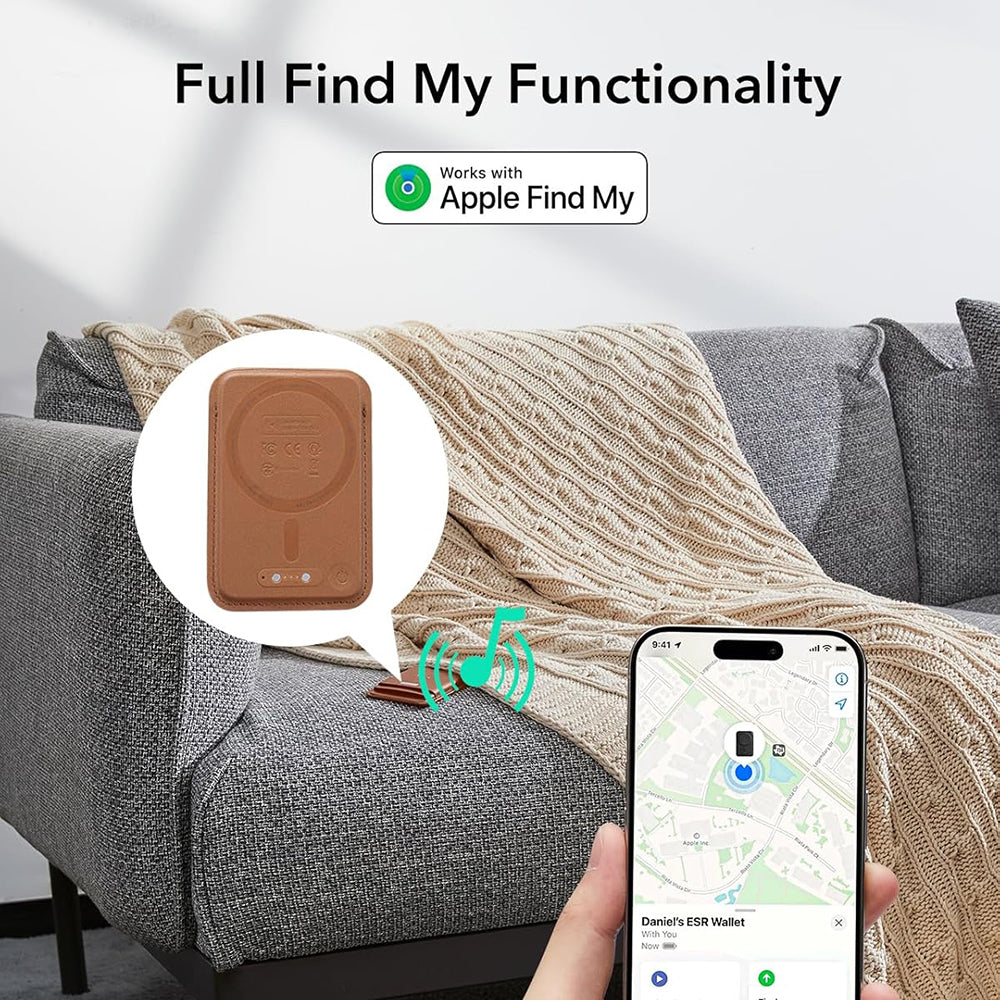 Magsafe Wallet, ESR, Classic Geo, Brown