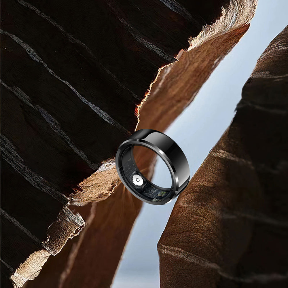 Smart Ring Techsuit R6, Size 8, Black
