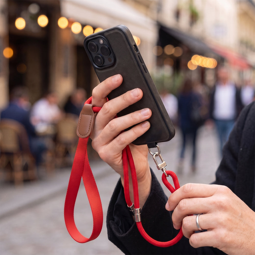 Techsuit UrbanLoop TLN11 Phone Lanyard, Light Brown