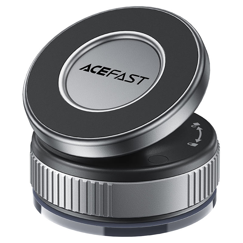 Acefast E27 Magnetic Car Holder, Universal, Grey