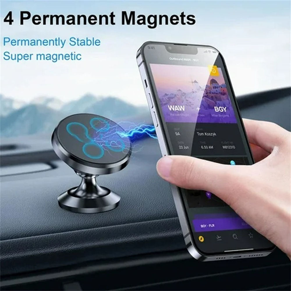 Techsuit S10 Magnetic Car Holder, Universal, Black