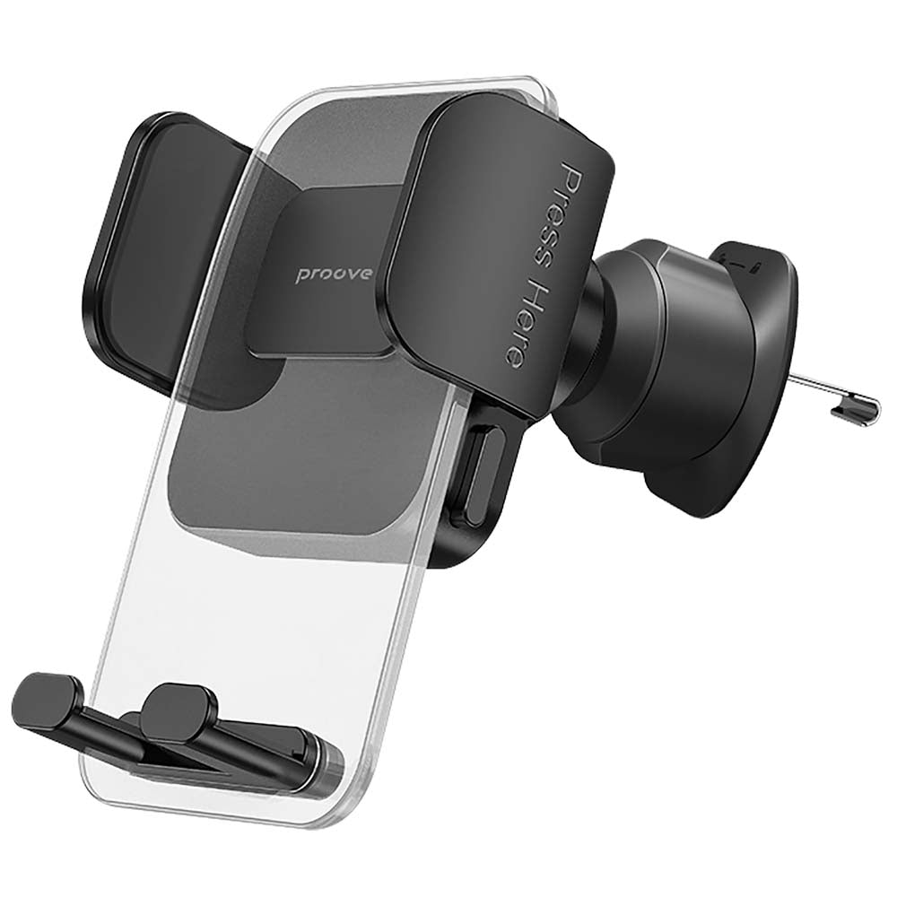 Proove Crystal Clamp Plus Auto Holder, 4.7inch - 6.9inch, Black CHCCP0000001