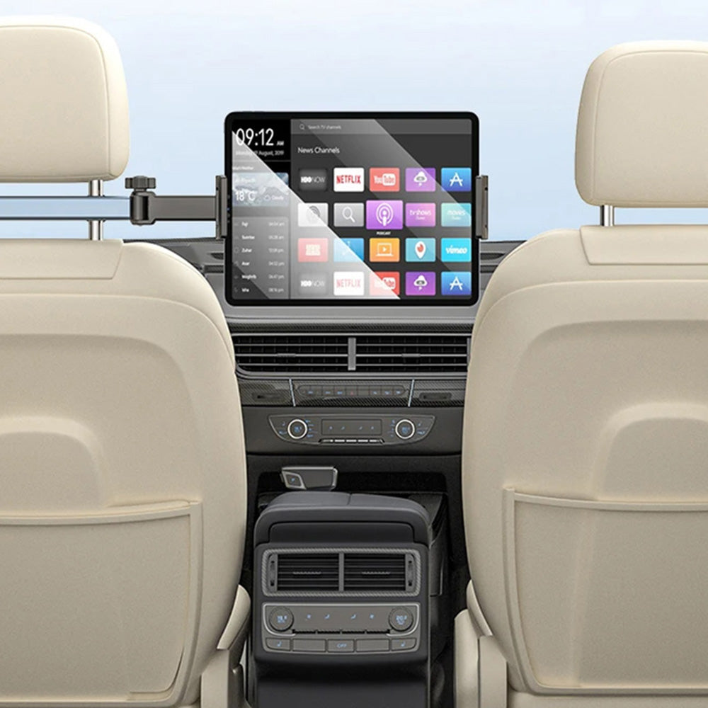 Yesido C294 Car Headrest Mount for Phone / Tablet, 4.7inch - 13inch, Black