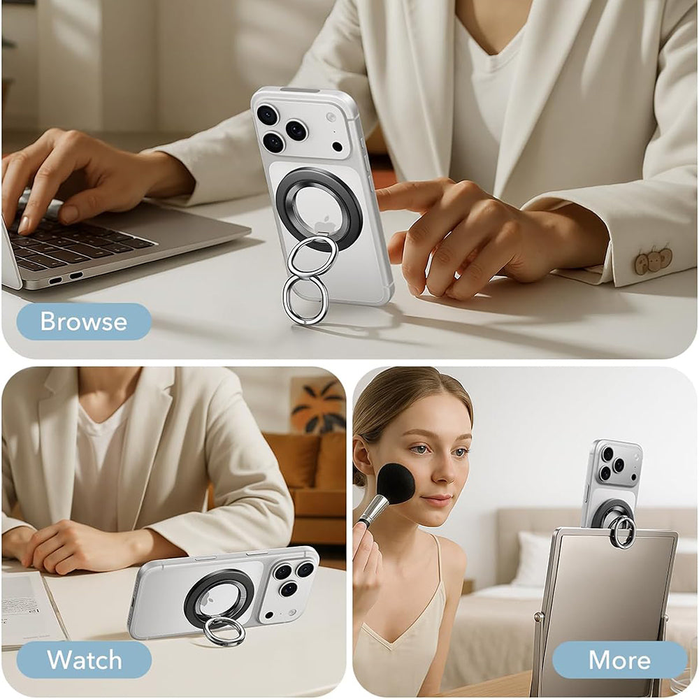 ESR HaloLock Ring Holder, Universal, Black