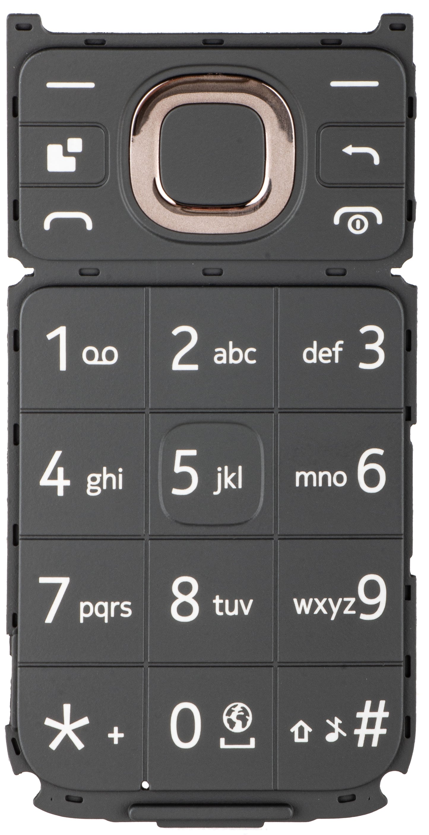 Latin Keypad for HMD 2660 Flip, Black