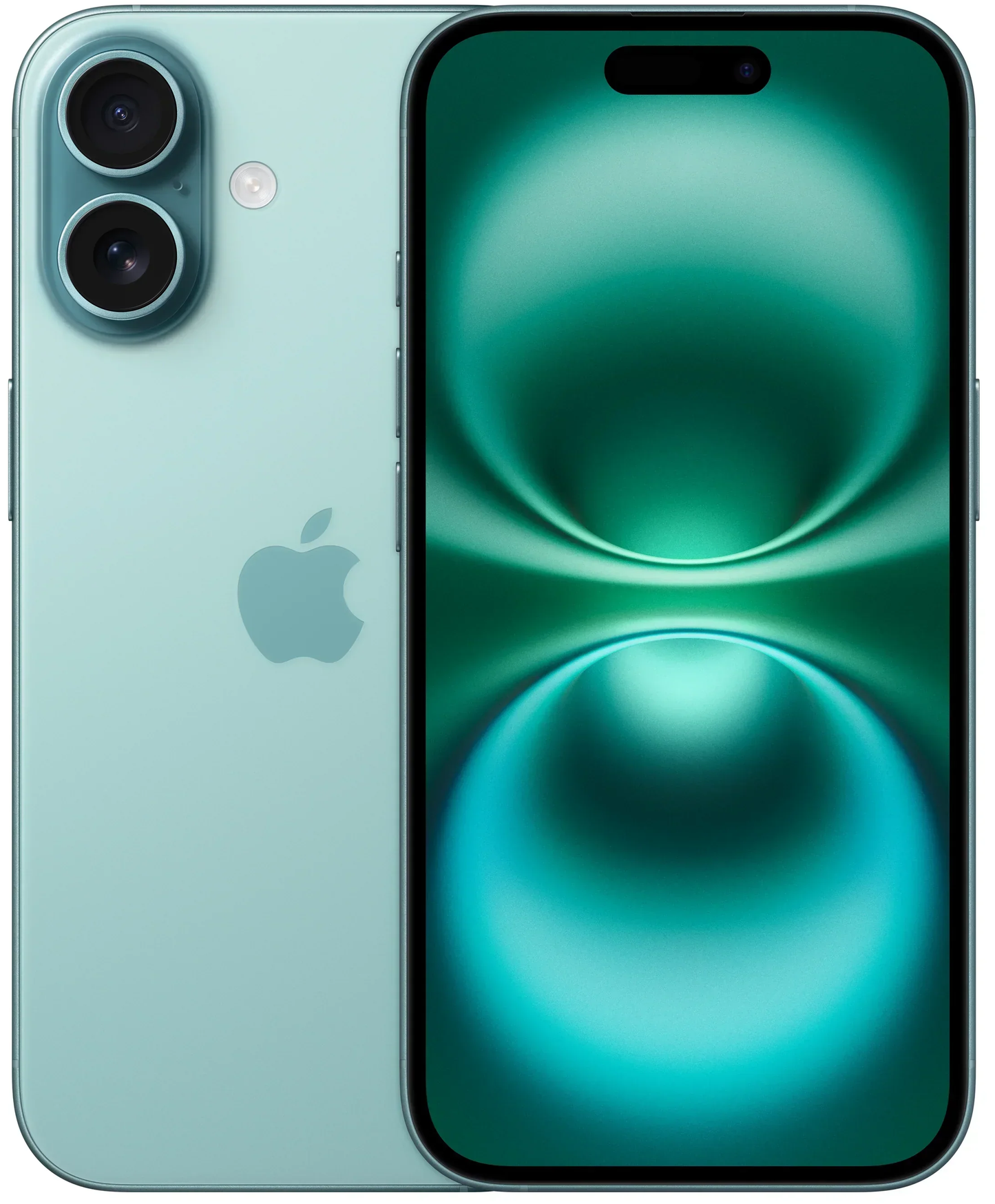 Apple iPhone 16 Mobile Phone, 128GB, Teal India Spec MYED3HN/A