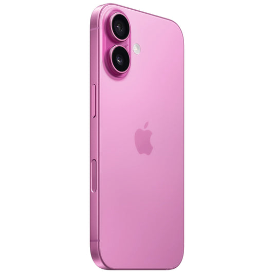 Apple iPhone 16 Mobile Phone, 128GB, Pink MYEA3ZD/A