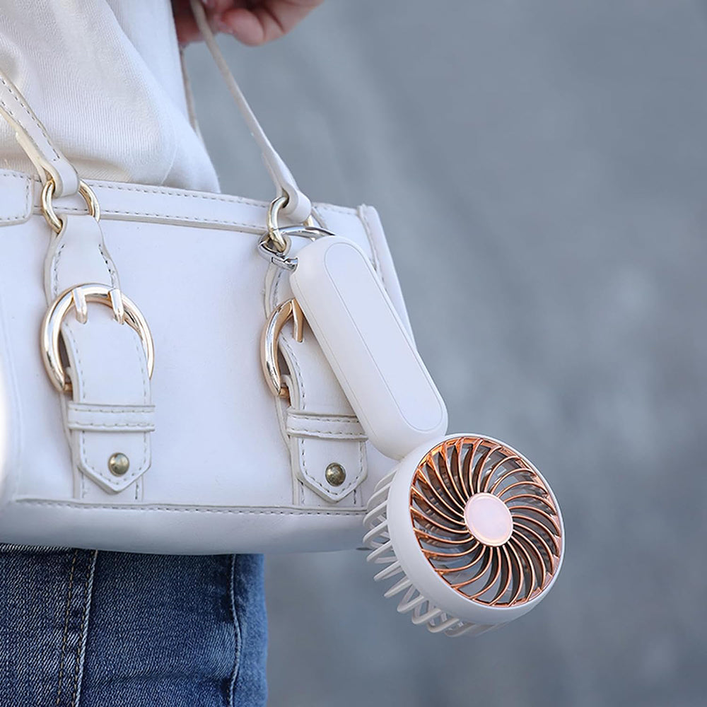 Techsuit A217 Portable Fan, Light Beige