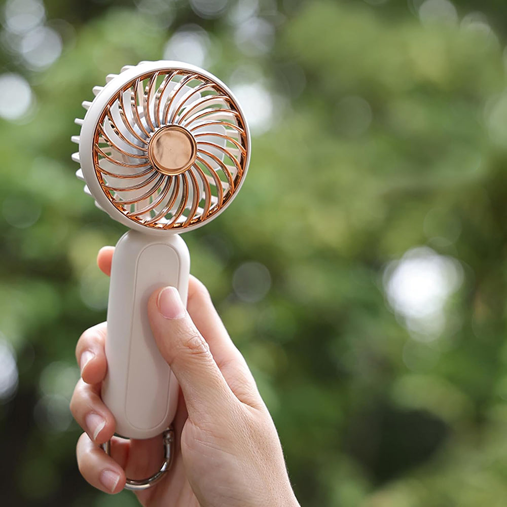 Techsuit A217 Portable Fan, Light Beige