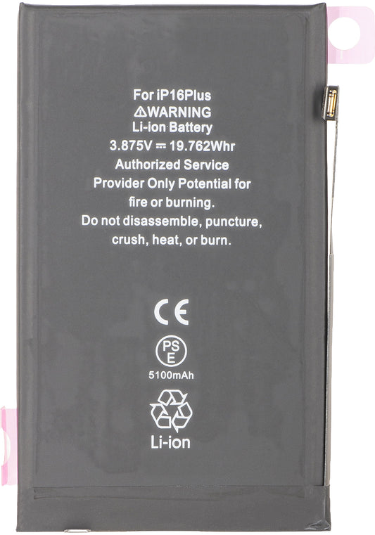 Apple iPhone 16 Plus Battery, High Capacity