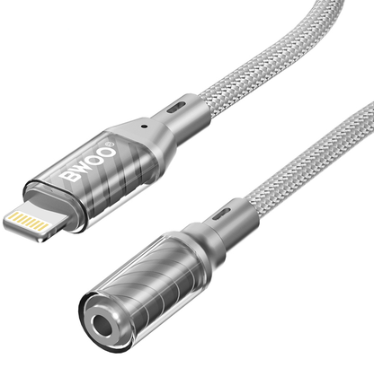 Lightning Audio Adapter - 3.5mm BWOO BZ66, Gray