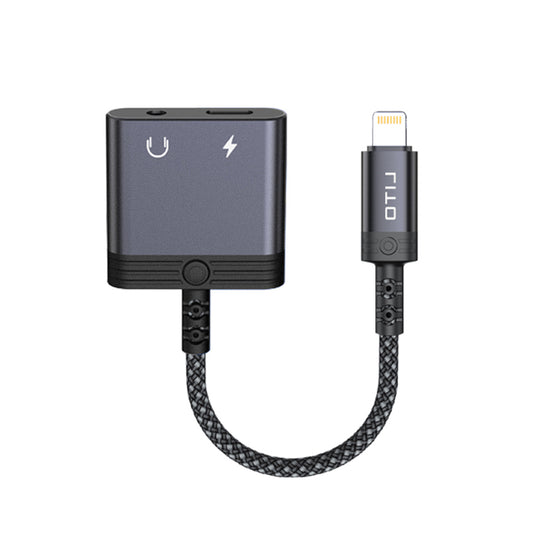 Lightning Audio Adapter - Lightning / 3.5mm Lito LA04L, Black