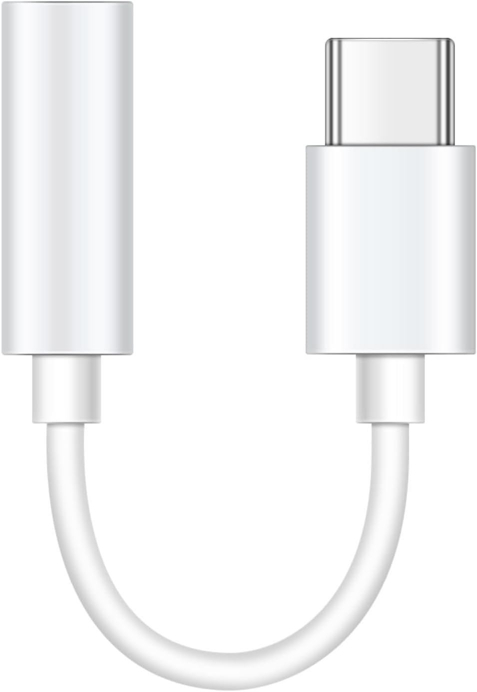 USB-C to 3.5mm Mobeen Audio Adapter by Samsung, White GP-TGU023AEAWW