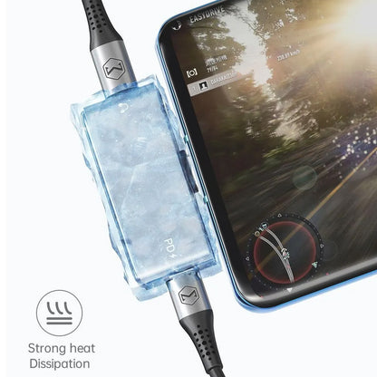 USB-C Audio Adapter - USB-C / USB-C McDodo CA-7670, Black