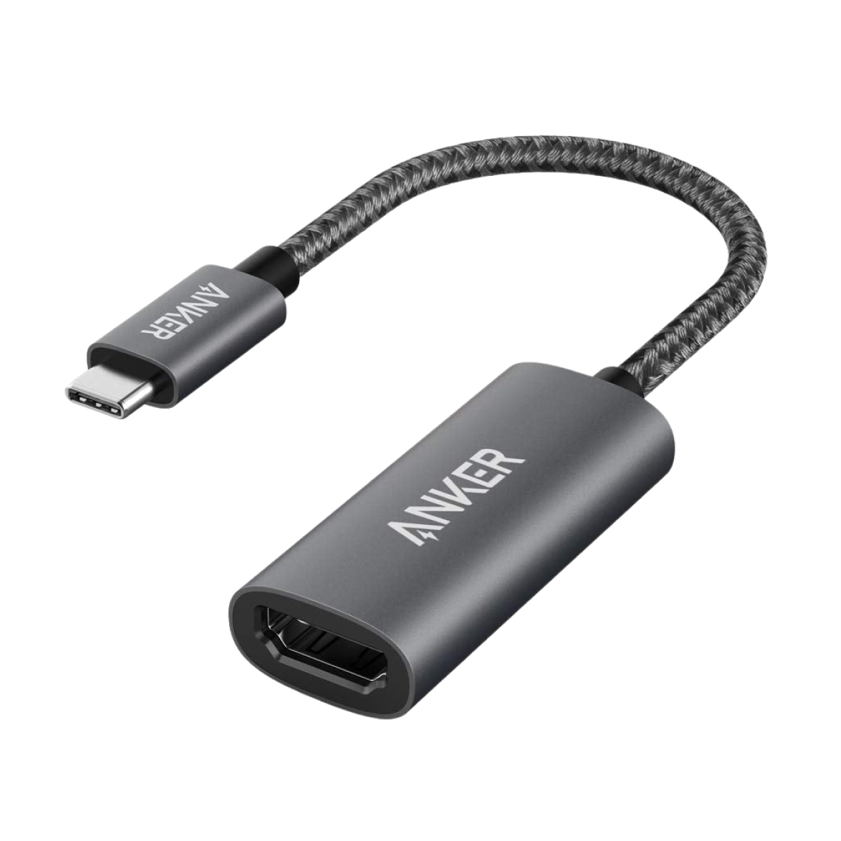 USB-C to HDMI Audio and Video Adapter Anker 310, Gray A83120A2