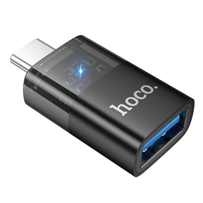 OTG Adapter USB-C - USB-A HOCO UA36B, Black