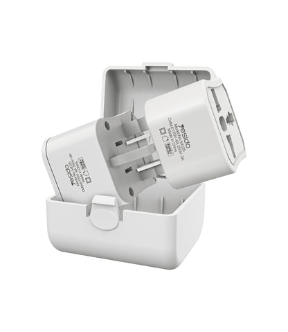 Yesido MC25 Travel Network Adapter CN/ US / EU / UK, White