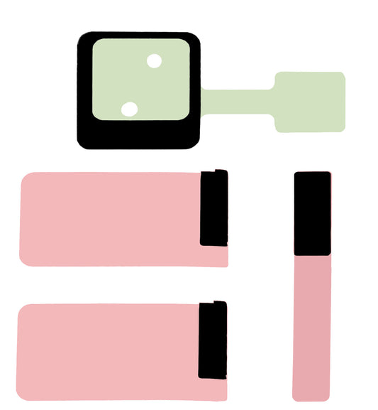 Front Camera Adhesive for Samsung Galaxy S25 Ultra S938, Service Pack GH82-33770A