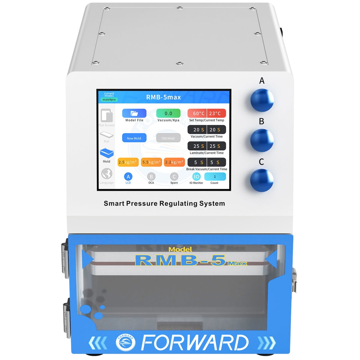 OCA Laminating / Bubble Removal Machine Forward RMB-5MAX