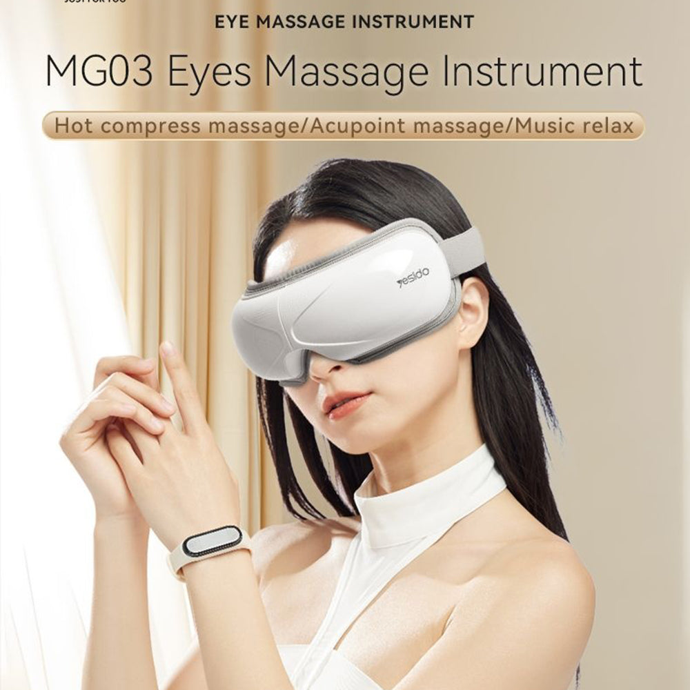 Yesido MG03 Eye Massage Device, White
