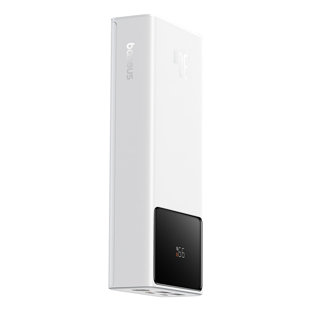 Baseus Star Lord External Battery, 20000mAh, 30W, QC + PD, 1 x USB-C - 2 x USB-A, White P10022904213-00
