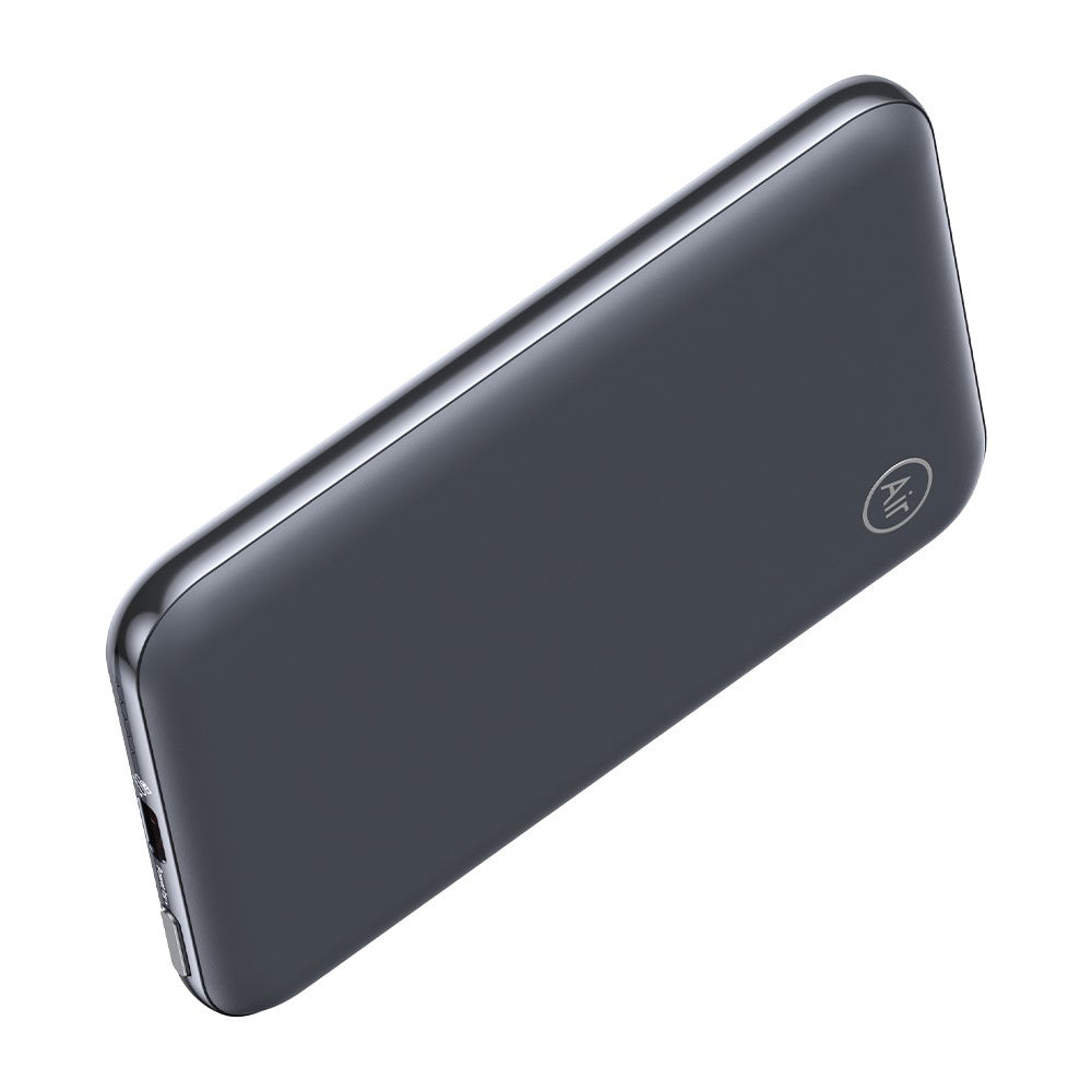 McDodo MC-2931 Meta Air Wireless External Battery, 5000mAh, 20W, PD + FQI, 1 x QI - 1 x USB-C, Black