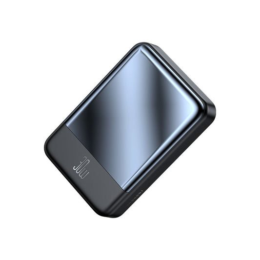 McDodo MC-5931 Ambilight Wireless External Battery, 10000mAh, 30W, PD + FQI, 1 x QI - 1 x USB-C, Black