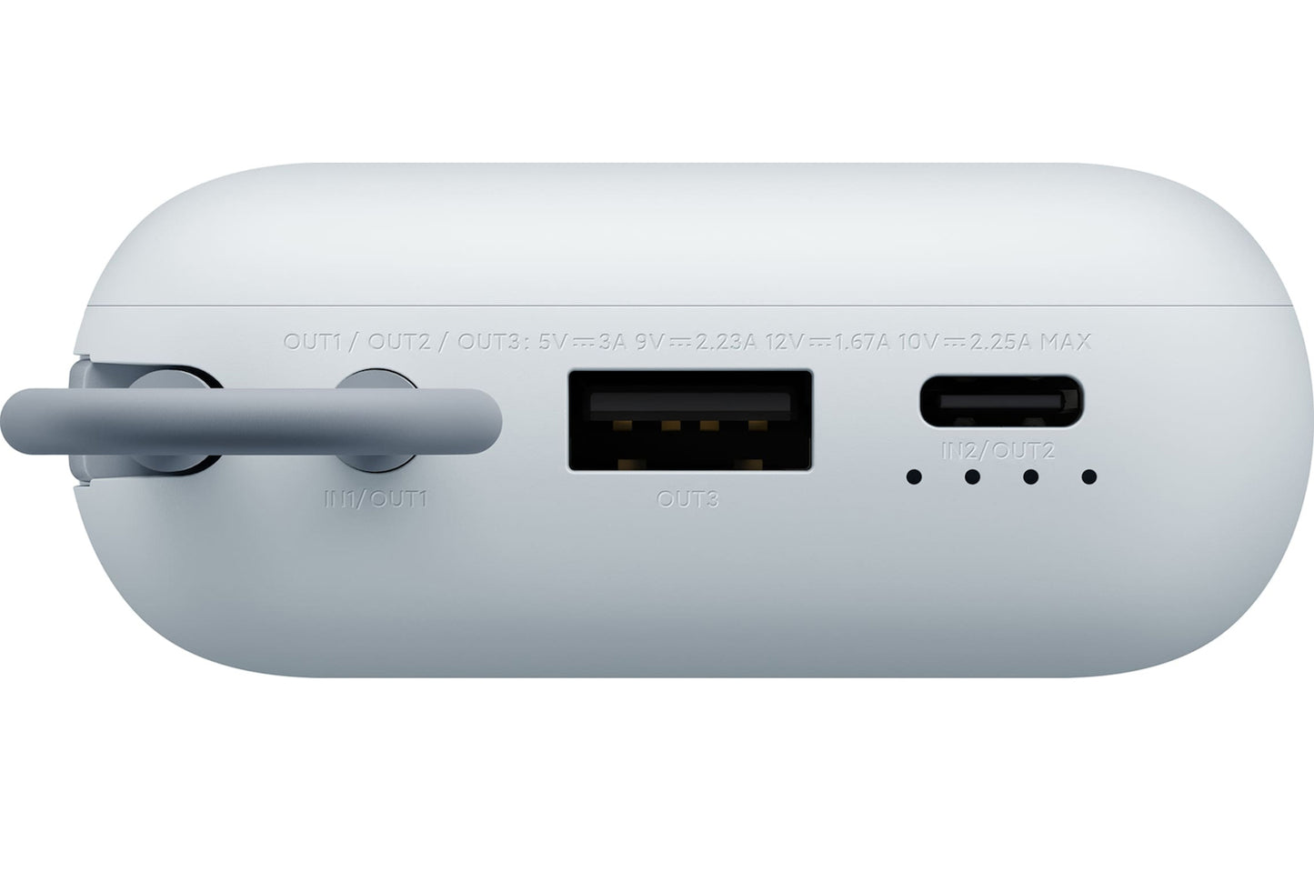 Xiaomi Pocket External Battery, 10000mAh, 22.5W, QC + PD, 1 x USB-A - 2 x USB-C, Blue BHR9073GL