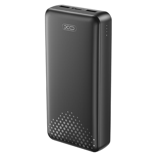 XO Design PB313 External Battery, 20000mAh, 10W, 2 x USB-A, Black