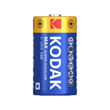 Kodak Max Alkaline Battery, LR14 Set of 2 pieces
