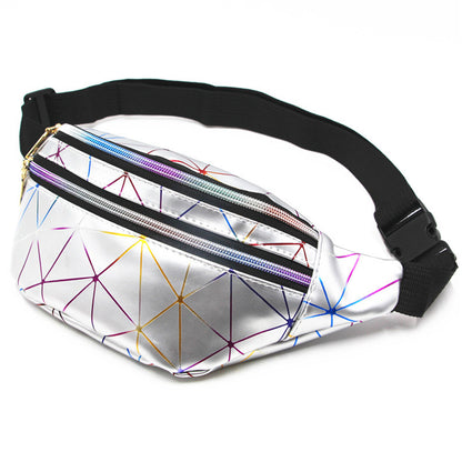 Techsuit Women's Waist Bag CWB1, Universal, Silver