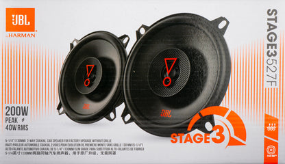 JBL Stage3 527 Car Speaker, 40W RMS, 129mm, Set of 2 pieces JBLSTAGE3527F