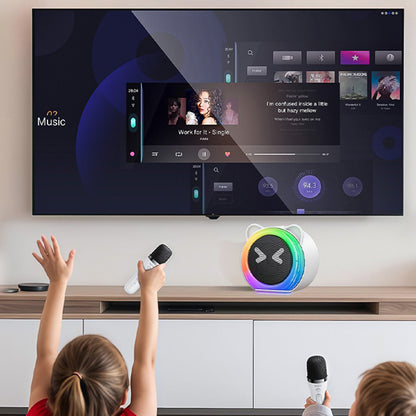 Yesido YSW36 Kids Bluetooth Speaker, 5W, Karaoke, White