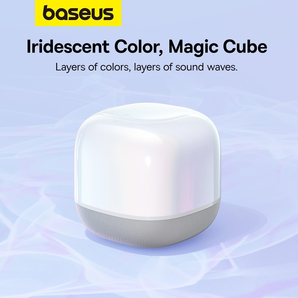 Baseus AeQur V2 White Bluetooth Speaker