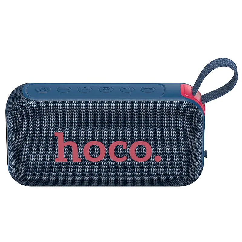 HOCO HC32 Portable Bluetooth Speaker, 2 x 10W, TWS, RGB, Navy Blue