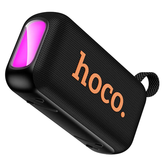 HOCO HC32 Portable Bluetooth Speaker, 2 x 10W, TWS, RGB, Black