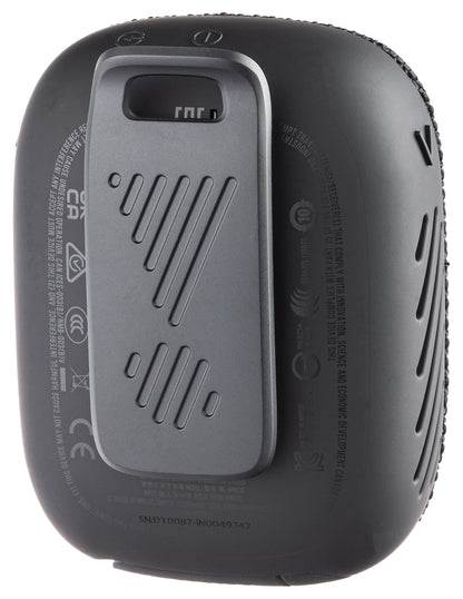 JBL Wind 3 Portable Bluetooth Speaker, 5W, Waterproof, Black JBLWIND3