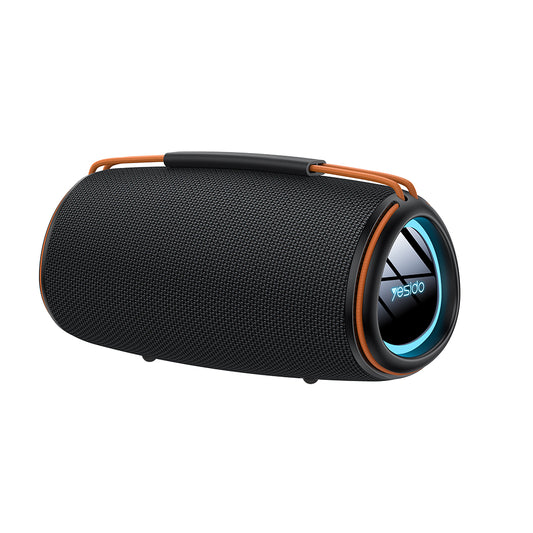 Yesido YSW38 Portable Bluetooth Speaker, 30W, TWS, RGB, Black