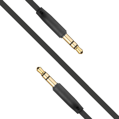 Audio Cable 3.5mm - 3.5mm Fixed, 1m, Black